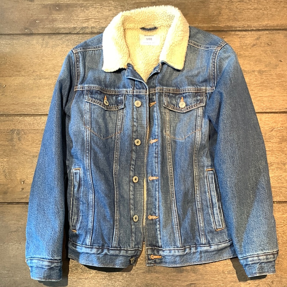 Sherpa lined Jean jacket